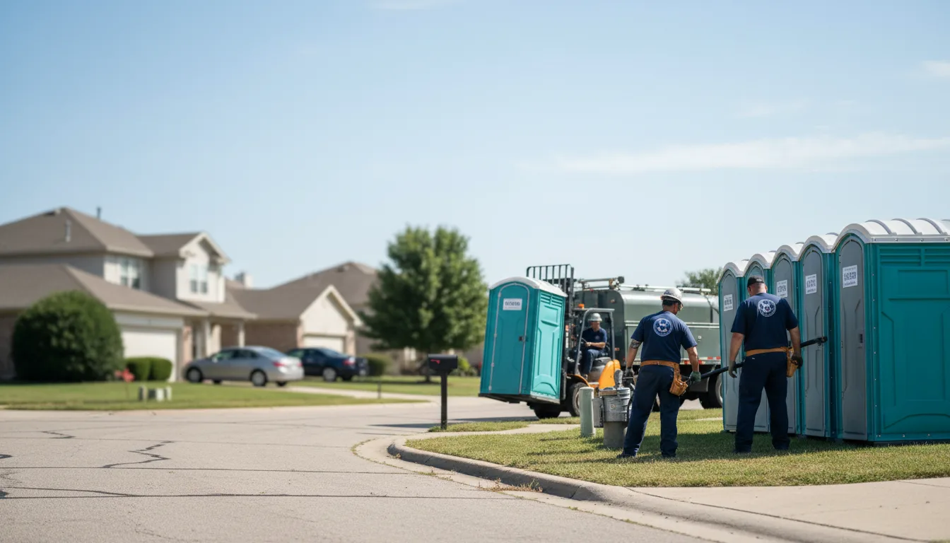 Porta Potty Rental in Cunningham, TX near me